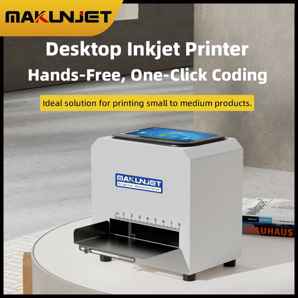 Makunjet J2 Desktop Static Inkjet Printer Batch Code Date Number Logo Expiry Date For Bottle Card Metal Box Coding Machine
Makunjet J2 Desktop Static Inkjet Printer Batch Code Date Number Logo Expiry Date For Bottle Card Metal Box Coding Machine