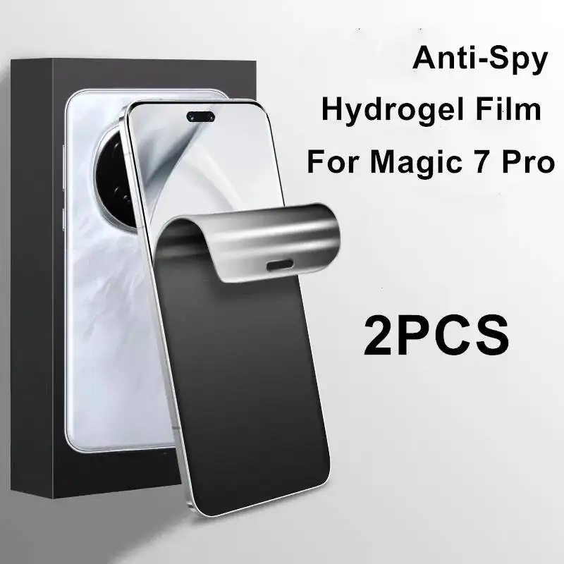 2 шт./компл. Защитная пленка от подглядывания для Honor Magic 7 Pro 6 RSR 5 Magic7, мягкая гидрогелевая пленка для конфиденциальности, без пузырьков
2 шт./компл. Защитная пленка от подглядывания для Honor Magic 7 Pro 6 RSR 5 Magic7, мягкая гидрогелевая пленка для конфиденциальности, без пузырьков