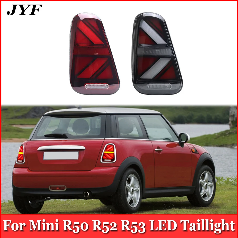 Полностью светодиодные задние фонари для Mini Cooper R50 R52 R53 2002-2006, последовательная динамическая анимация, пара обновленных задних фонарей Plug and Play
Полностью светодиодные задние фонари для Mini Cooper R50 R52 R53 2002-2006, последовательная динамическая анимация, пара обновленных задних фонарей Plug and Play