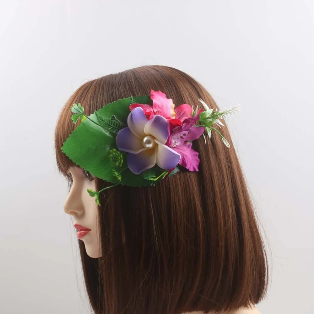 Headdress Sweet Eggs Flower Side Clip Bohemian Style Thai Style Frangipane Hair Clip Cloth Alloy Girls Hairpin Beach
Headdress Sweet Eggs Flower Side Clip Bohemian Style Thai Style Frangipane Hair Clip Cloth Alloy Girls Hairpin Beach