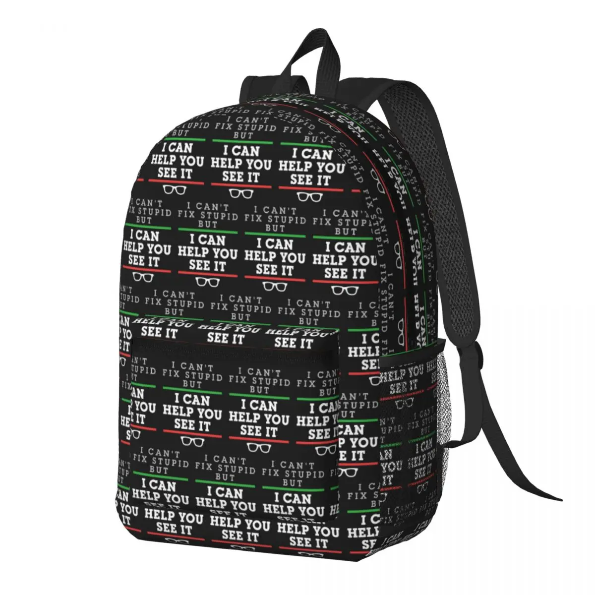 Optometrist Optometry Ophthalmology Saying See Stupid Backpack Daypack Boys Girls BookBag School Bag Shoulder Bags for Men Women
Optometrist Optometry Ophthalmology Saying See Stupid Backpack Daypack Boys Girls BookBag School Bag Shoulder Bags for Men Women