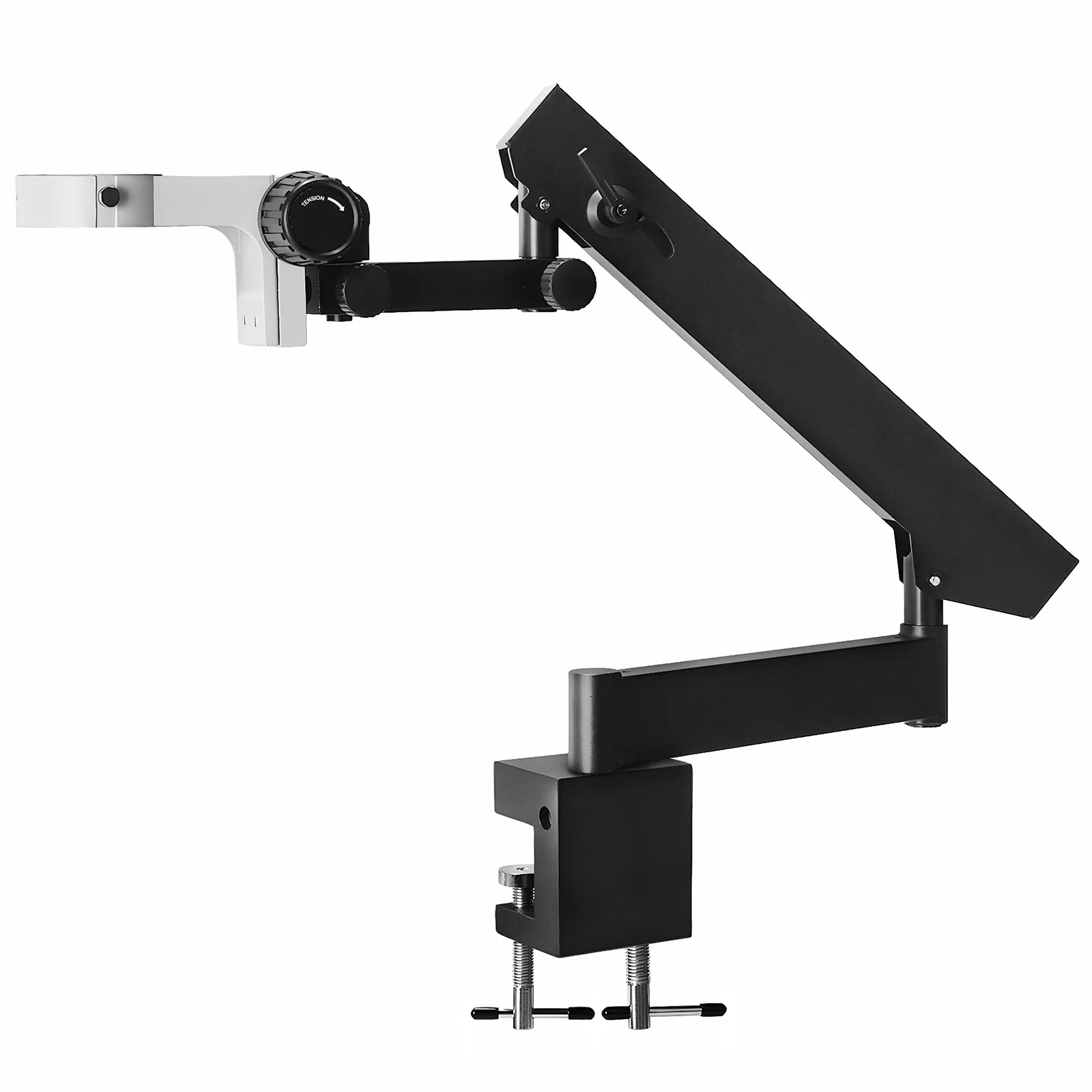 Adjustable Arm Stand for Binocular Stereo Microscope Arm Pillar Clamp Holder Bracket with Table Clip Universal Folding Bracket
Adjustable Arm Stand for Binocular Stereo Microscope Arm Pillar Clamp Holder Bracket with Table Clip Universal Folding Bracket