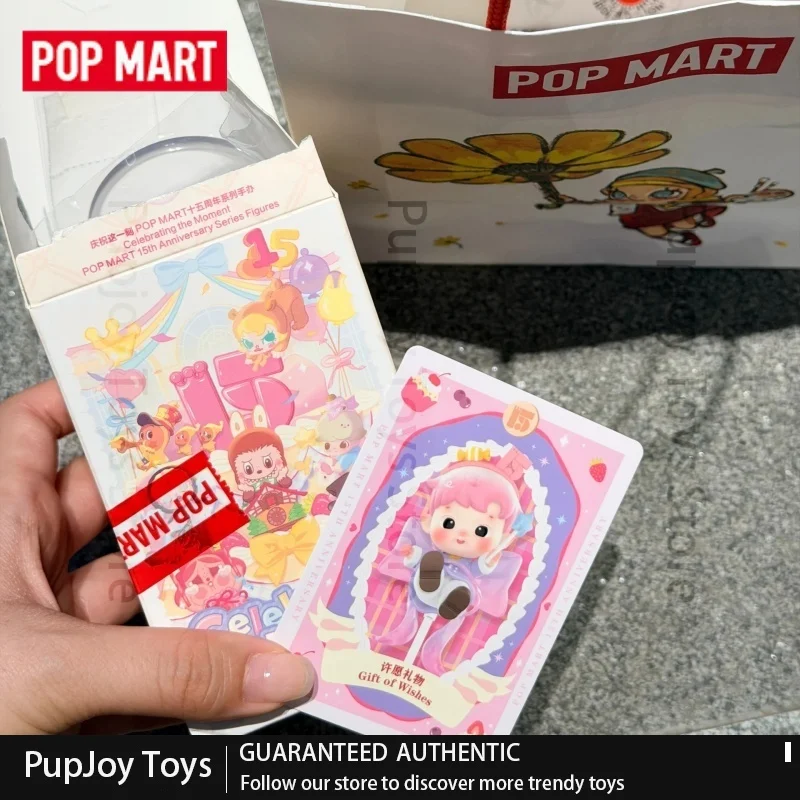 Genuine Pop Mart Celebrating The Moment 15th Anniversary Series Blind Box Figurine Collection Souvenir Gift Ornament Mystery Box
Genuine Pop Mart Celebrating The Moment 15th Anniversary Series Blind Box Figurine Collection Souvenir Gift Ornament Mystery Box