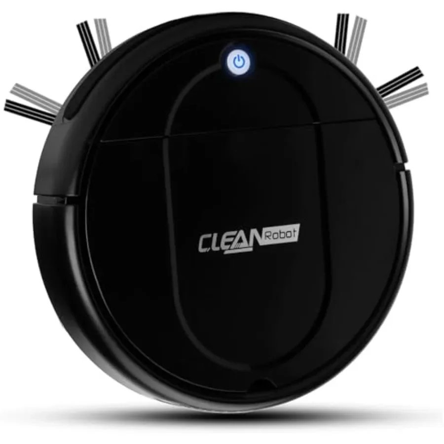Robot Vacuum and Mop Combo for Hard Floors Large Homes, ABS Plastic, Black, 4500Pa Strong Suction, Tangle-Free Brush, 120-Min R
Robot Vacuum and Mop Combo for Hard Floors Large Homes, ABS Plastic, Black, 4500Pa Strong Suction, Tangle-Free Brush, 120-Min R
