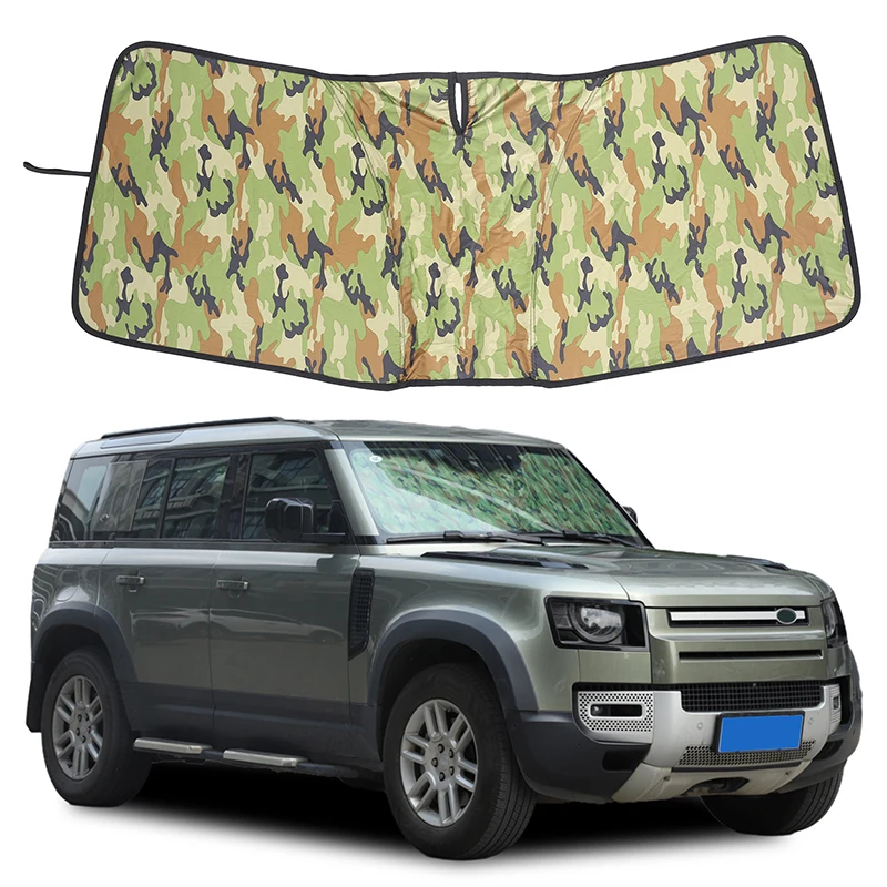 For Land Rover Defender 2004-2025 Silver Tape Car Front Windshield Thermal Curtain Shading Sunscreen Car tool Accessories
For Land Rover Defender 2004-2025 Silver Tape Car Front Windshield Thermal Curtain Shading Sunscreen Car tool Accessories