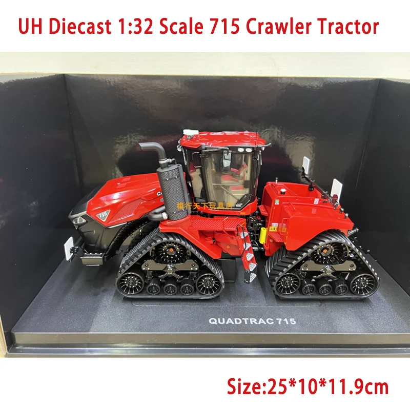 UH Diecast 1:32 Scale 715 Crawler Tractor Alloy Farm Machinery Model Adult Boy Classic Hobby Collection Display Gift
UH Diecast 1:32 Scale 715 Crawler Tractor Alloy Farm Machinery Model Adult Boy Classic Hobby Collection Display Gift