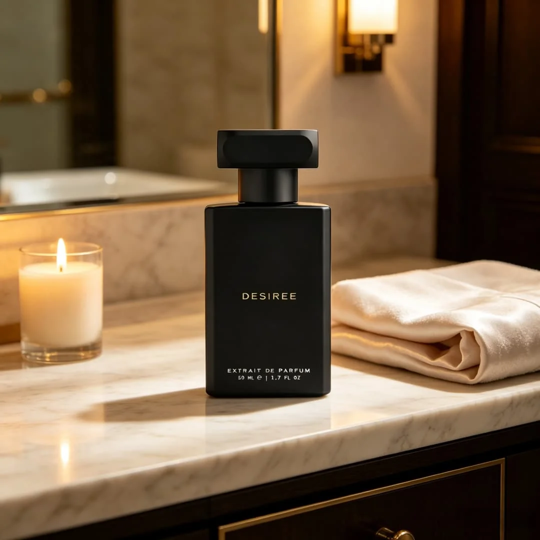 Desiree: Rich Patchouli + Warm Amber Notes, Refined & Alluring
Desiree: Rich Patchouli + Warm Amber Notes, Refined & Alluring
