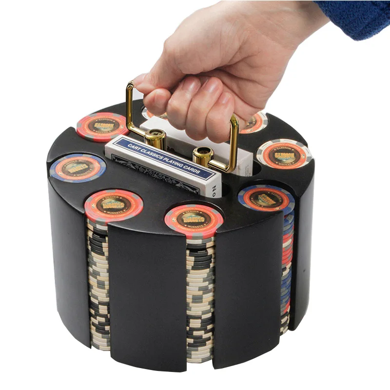 Poker Chip Tray Holder Rotatable Portable Poker Chip & Card Storage Rack Cylindrical Casino Table Chip Case Insert For Gambling
Poker Chip Tray Holder Rotatable Portable Poker Chip & Card Storage Rack Cylindrical Casino Table Chip Case Insert For Gambling