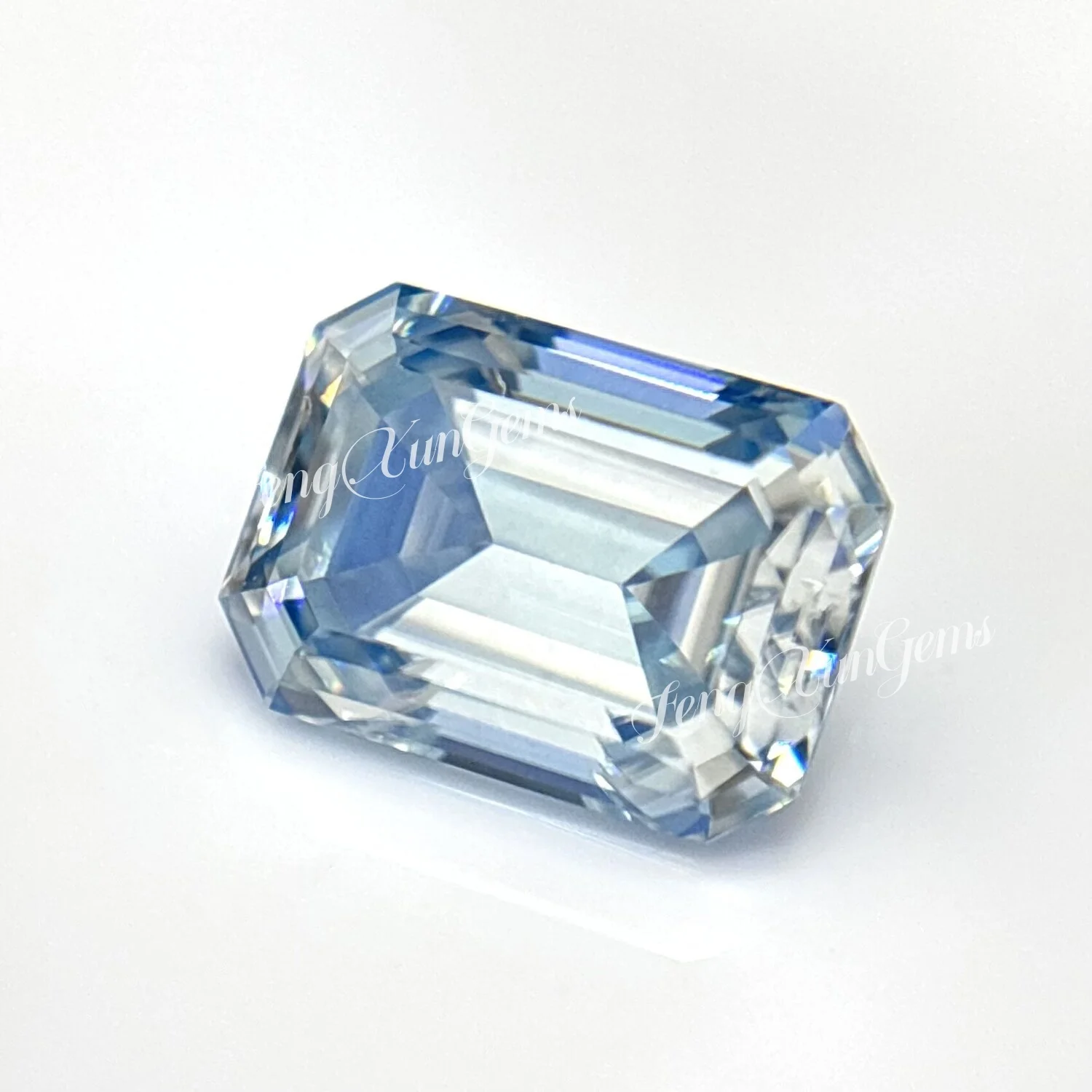 Loose Moissanite Stone Emerald Excellent Cut vvs1 0.5~10ct Ice Blue Fine Lab Gemstones with GRA Certificate Wholesale Prices
Loose Moissanite Stone Emerald Excellent Cut vvs1 0.5~10ct Ice Blue Fine Lab Gemstones with GRA Certificate Wholesale Prices