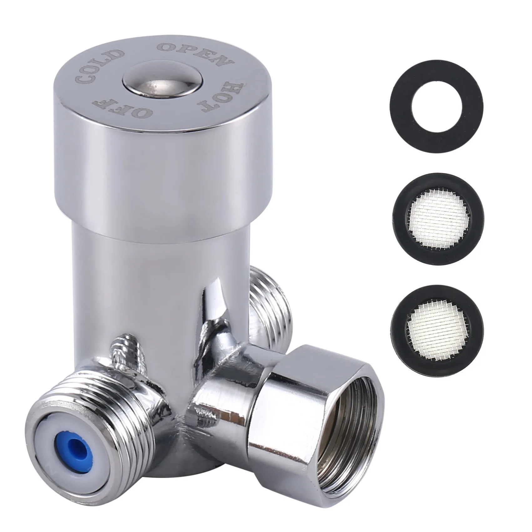 A42F G1/2 Hot Cold Water Mixing Valve Thermostatic Mixer Temperature Control for Automatic Faucet
A42F G1/2 Hot Cold Water Mixing Valve Thermostatic Mixer Temperature Control for Automatic Faucet