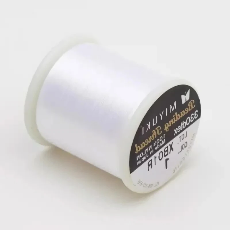 Miyuki 55 YardThread 100% Nylon Beading Thread 330 DTEX 0.225mm Wire Elastic Cord Beading Thread for Bracelets DIY
Miyuki 55 YardThread 100% Nylon Beading Thread 330 DTEX 0.225mm Wire Elastic Cord Beading Thread for Bracelets DIY