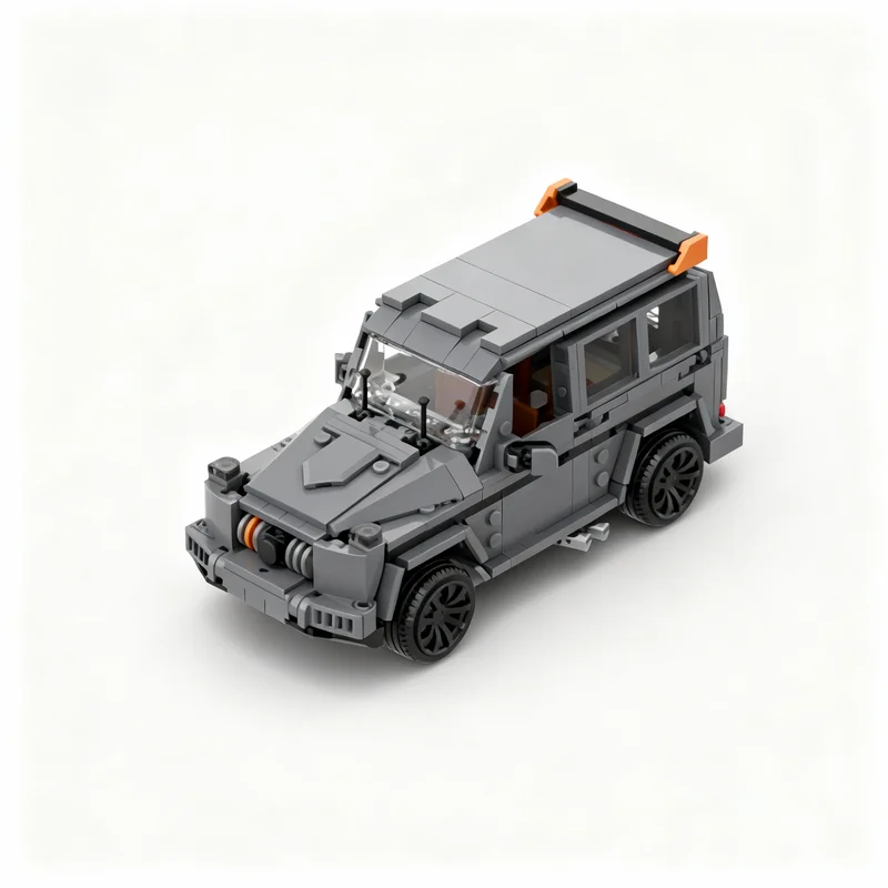 533pcs MOC Mercedessed G63 Brabus Cars Model Building Blocks Construction Toy Christmas Gifts DIY Creative Idea Education Brick
533pcs MOC Mercedessed G63 Brabus Cars Model Building Blocks Construction Toy Christmas Gifts DIY Creative Idea Education Brick