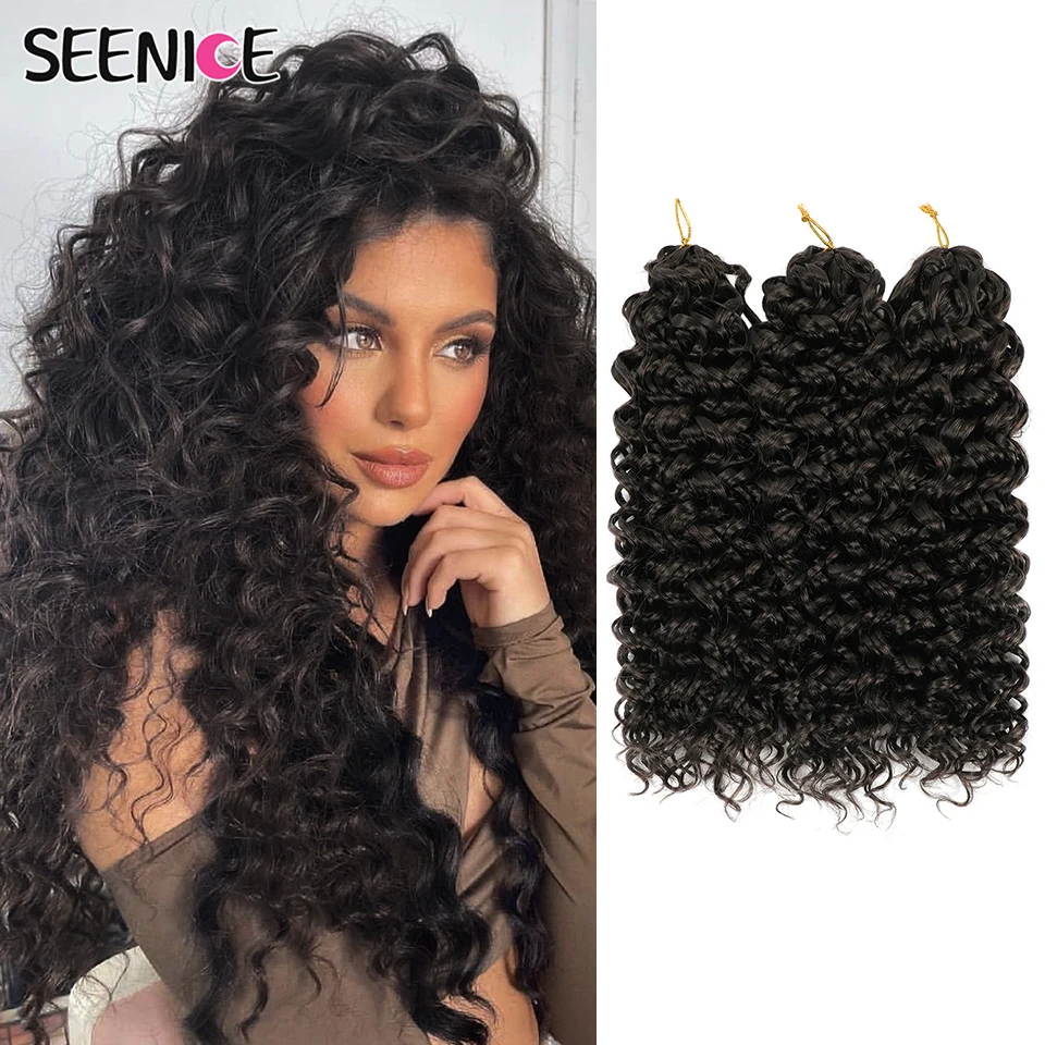Ocean Wave Braiding Hair Extensions Synthetic Afro Curls GoGo Natural Waves Hair Ombre Brown Deep Wavy Twist Crochet Braids
Ocean Wave Braiding Hair Extensions Synthetic Afro Curls GoGo Natural Waves Hair Ombre Brown Deep Wavy Twist Crochet Braids
