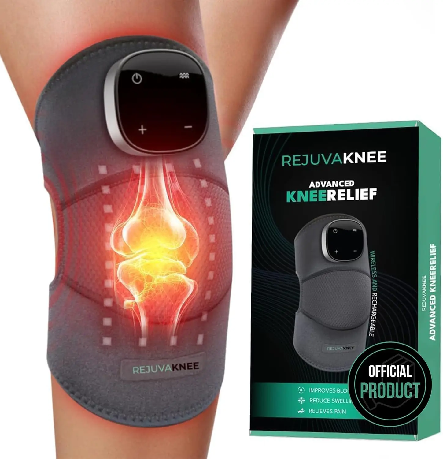 Adjustable Knee Massager for Comfort and Relaxation - Triple Method Design, Easy Home Use, One Size
Adjustable Knee Massager for Comfort and Relaxation - Triple Method Design, Easy Home Use, One Size