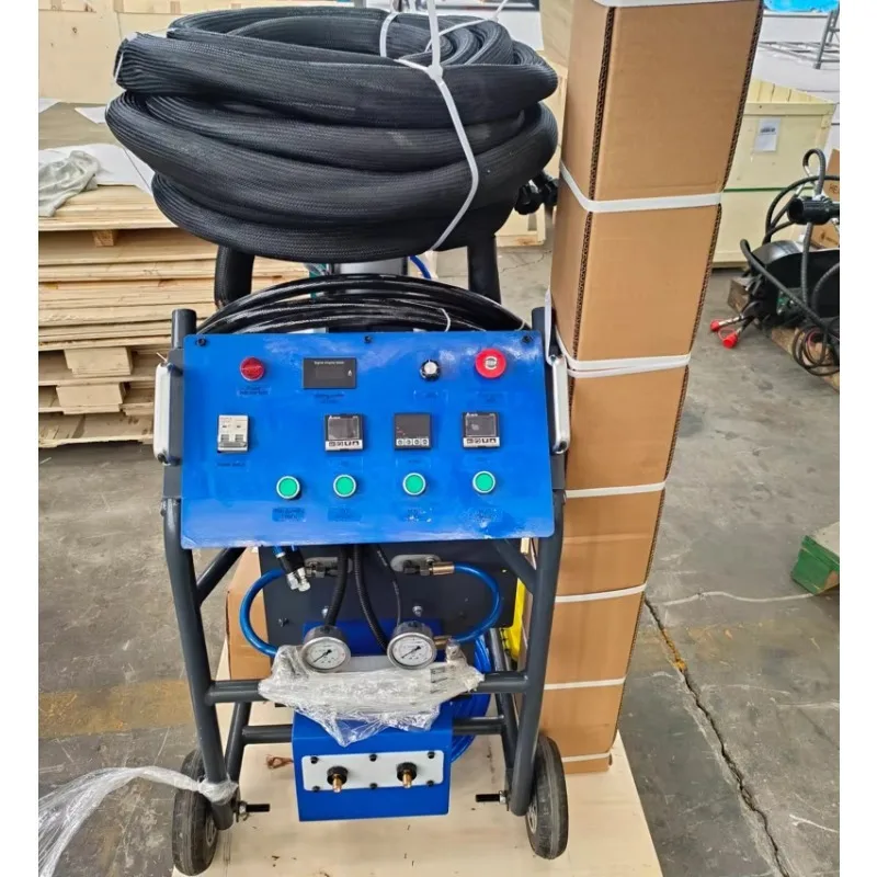 YG Cheaper Price 110V/220V/380V Polyurethane PU and Polyurea Spraying Foam Machine CNMC-HP10 Insulation Injection Machin
YG Cheaper Price 110V/220V/380V Polyurethane PU and Polyurea Spraying Foam Machine CNMC-HP10 Insulation Injection Machin