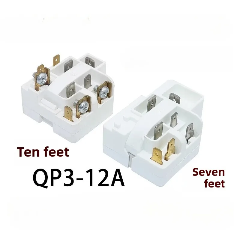 Для Haier холодильник стартер QP3-12A компрессор защита от перегрузки реле аксессуары 7/10 вилки
Для Haier холодильник стартер QP3-12A компрессор защита от перегрузки реле аксессуары 7/10 вилки