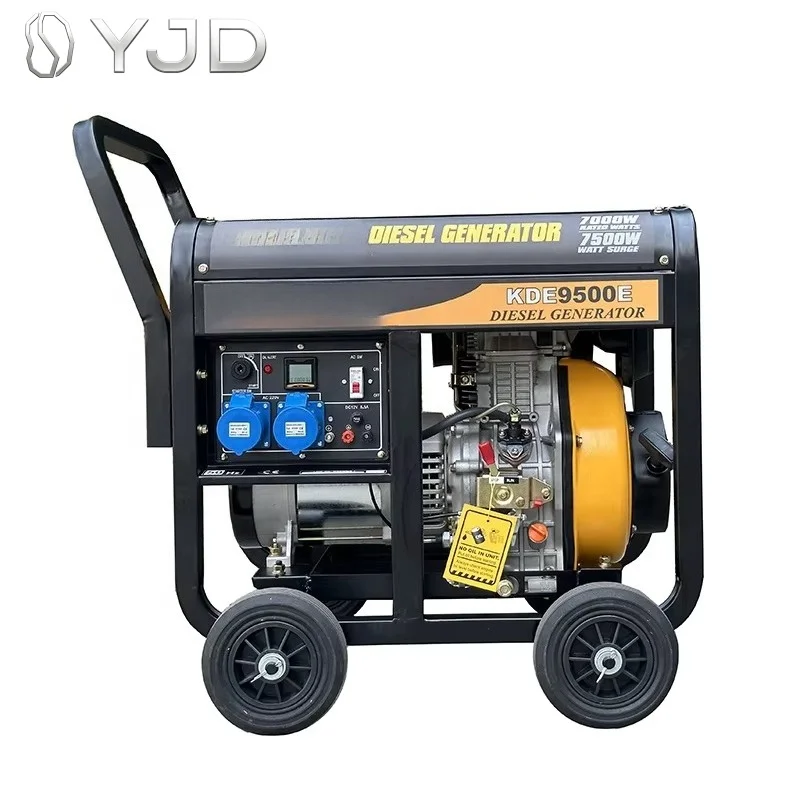 Open Frame Portable Diesel Generator 6KW Prime Output with 220V/230V Rated Voltage
Open Frame Portable Diesel Generator 6KW Prime Output with 220V/230V Rated Voltage