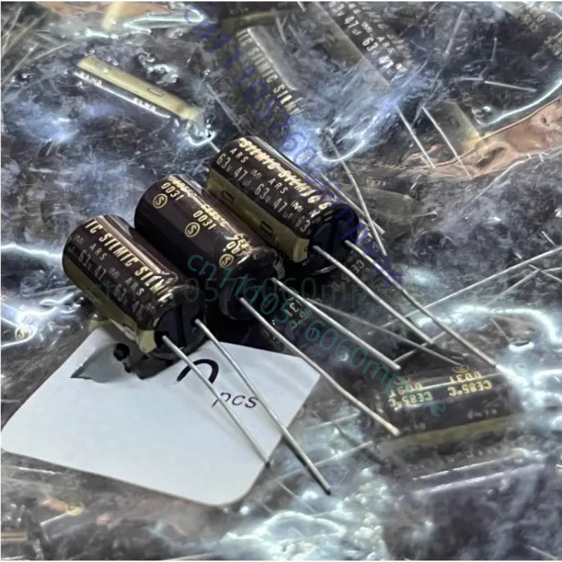 10pcs Original Japanese ELNA SILMIC ARS 47UF 63V 10X20MM Fever Gold Audio Electrolytic Capacitor
10pcs Original Japanese ELNA SILMIC ARS 47UF 63V 10X20MM Fever Gold Audio Electrolytic Capacitor