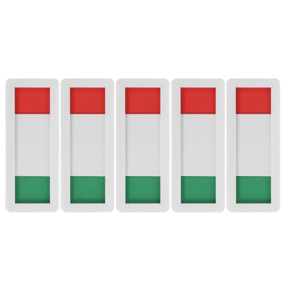 5pcs Status Switch Sign Acrylic Material Waterproof Tear Resistant Meeting Room Door Indicator Office Slide Red Green Decorative
5pcs Status Switch Sign Acrylic Material Waterproof Tear Resistant Meeting Room Door Indicator Office Slide Red Green Decorative