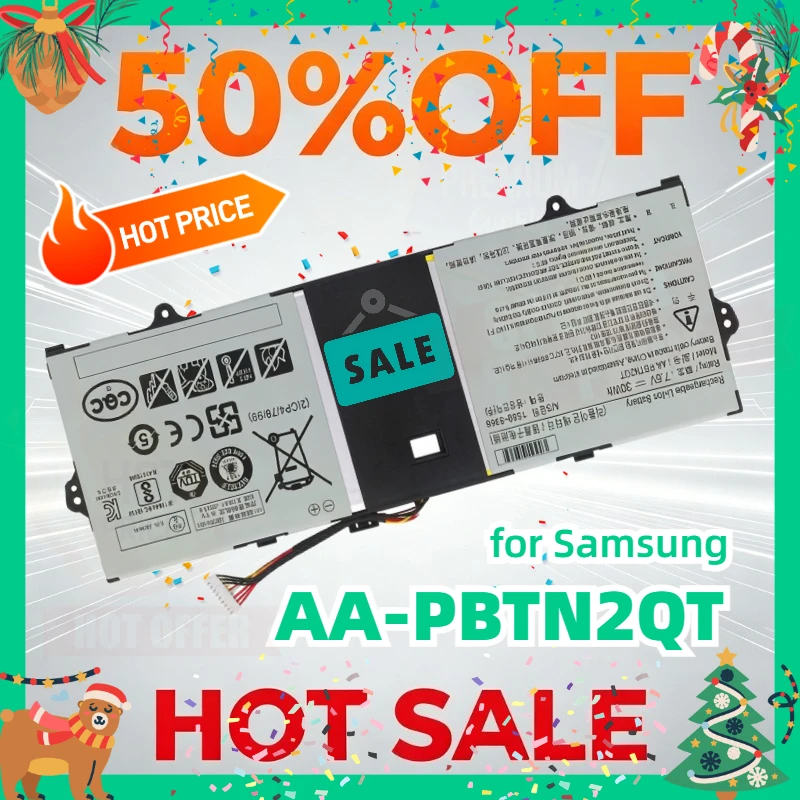 NEW AA-PBTN2QT 7.6V 30Wh Replacement Laptop Battery for Samsung NoteBook 9 13.3 NP900X3N K04US K02US K01US K03US NP900X3NI
NEW AA-PBTN2QT 7.6V 30Wh Replacement Laptop Battery for Samsung NoteBook 9 13.3 NP900X3N K04US K02US K01US K03US NP900X3NI