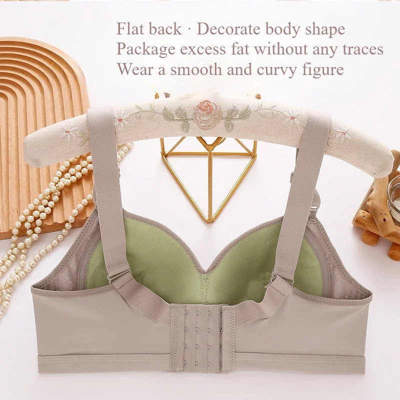 Удобный женский бюстгальтер с полной чашкой большого размера, без стального кольца, впитывающий пот топ, тонкая чашка, мягкие бюстгальтеры, нижнее белье для мамы
Удобный женский бюстгальтер с полной чашкой большого размера, без стального кольца, впитывающий пот топ, тонкая чашка, мягкие бюстгальтеры, нижнее белье для мамы