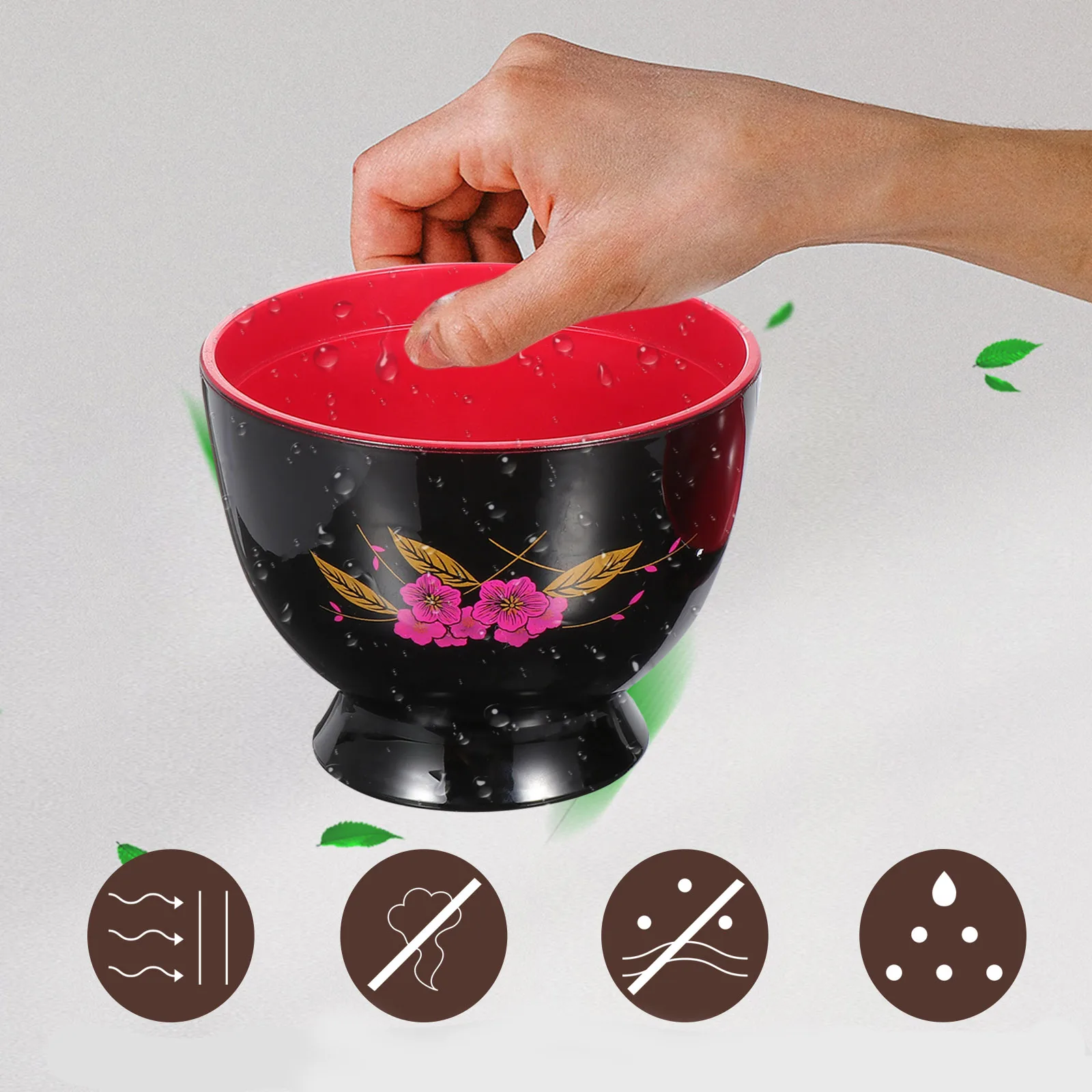 1Pcs Japanese Miso Soup Bowl Exquisite Plastic Tableware for Noodles Salad Snacks Elegant Party Gathering Kitchen Supplies
1Pcs Japanese Miso Soup Bowl Exquisite Plastic Tableware for Noodles Salad Snacks Elegant Party Gathering Kitchen Supplies