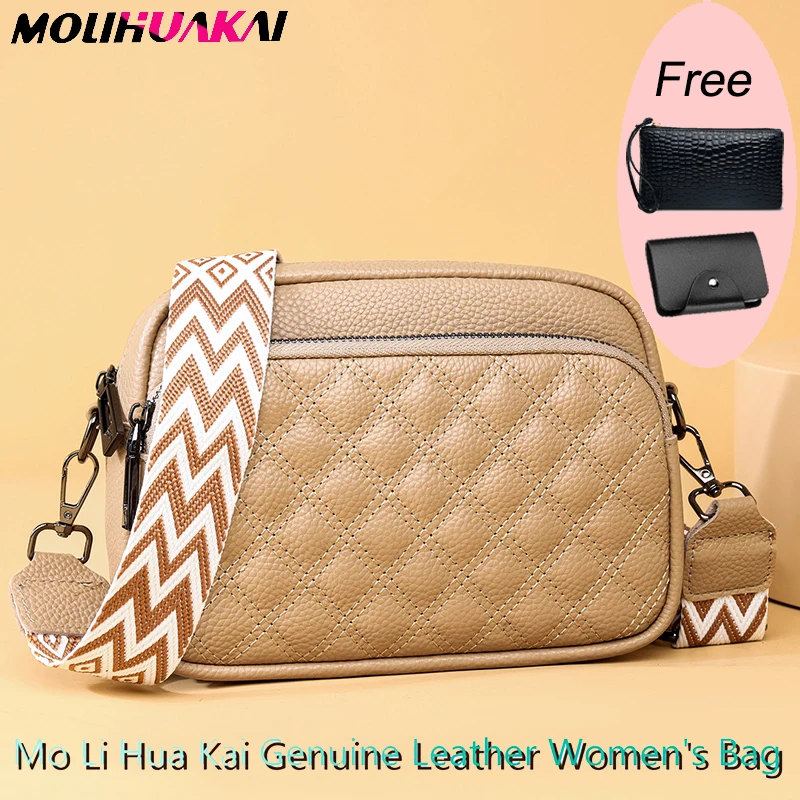 Luxury Genuine Leather Women's Shoulder Crossbody Bags 2023 Wide Shoulder Strap Cow Leather Handbags Female Messenger Tote Sac
Luxury Genuine Leather Women's Shoulder Crossbody Bags 2023 Wide Shoulder Strap Cow Leather Handbags Female Messenger Tote Sac