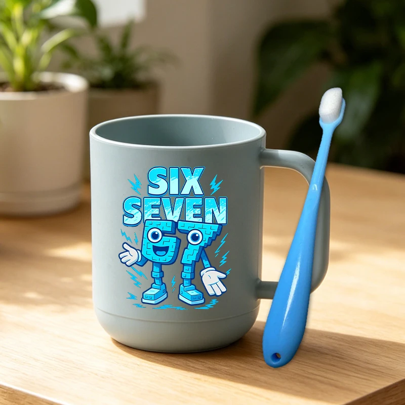 Steal A Brainrot Toothbrush Cup with Toothbrush for Boys Girls 67 Six Seven Cartoon Printed Tooth Glass Fashion Mouthwash Cups
Steal A Brainrot Toothbrush Cup with Toothbrush for Boys Girls 67 Six Seven Cartoon Printed Tooth Glass Fashion Mouthwash Cups