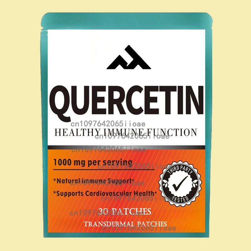 30 Patches Quercetin Transdermal Patches, Immune Vitamins and Quercetin Vitamins, Supports Cardiovascular Health
30 Patches Quercetin Transdermal Patches, Immune Vitamins and Quercetin Vitamins, Supports Cardiovascular Health