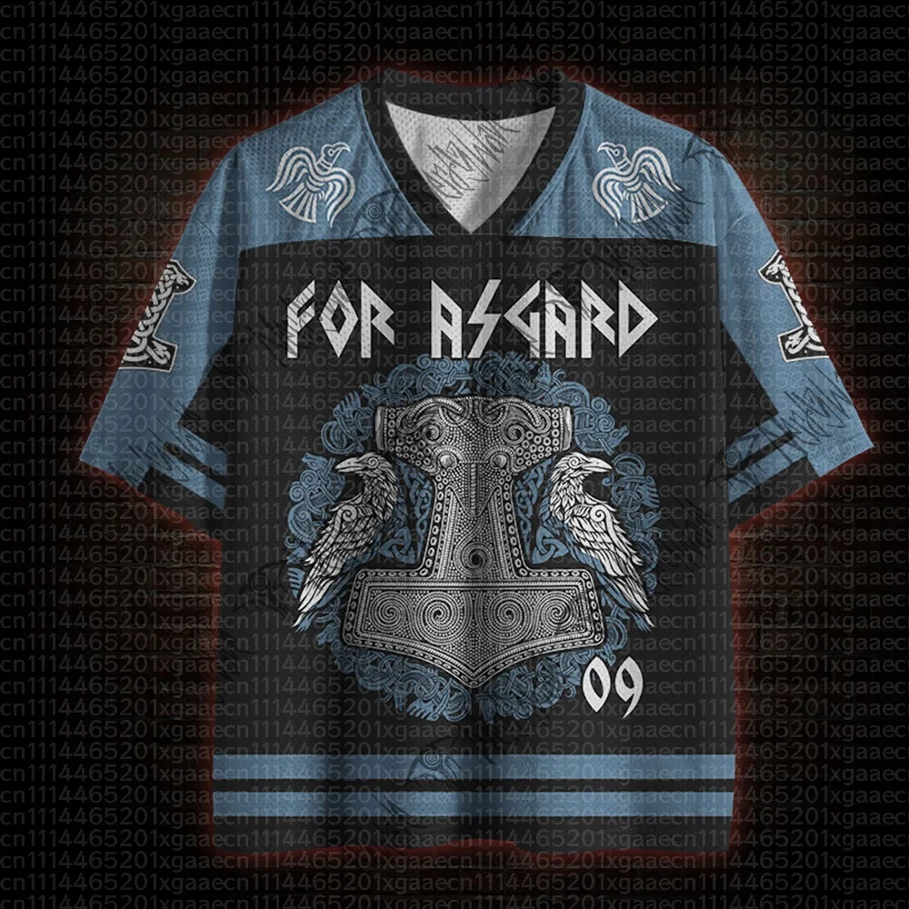 2026 New Nordic Mythical Theme Sports Fashion Short Sleeve V-neck Street View Clothing Mythical Fan Gifts
2026 New Nordic Mythical Theme Sports Fashion Short Sleeve V-neck Street View Clothing Mythical Fan Gifts