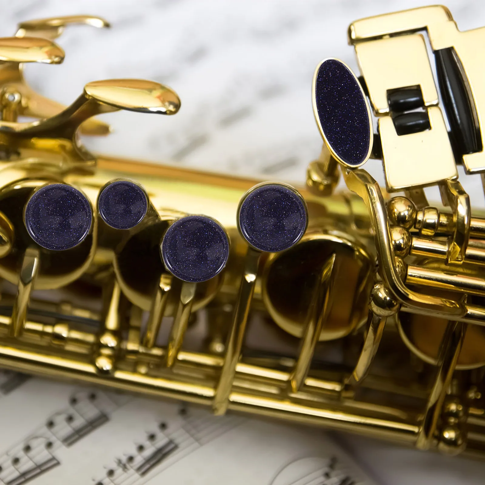 9pcs Key Button Shell Saxophone Key Button Alto Tenor Soprano Accessories Lightweight Glossy Instrument Parts
9pcs Key Button Shell Saxophone Key Button Alto Tenor Soprano Accessories Lightweight Glossy Instrument Parts