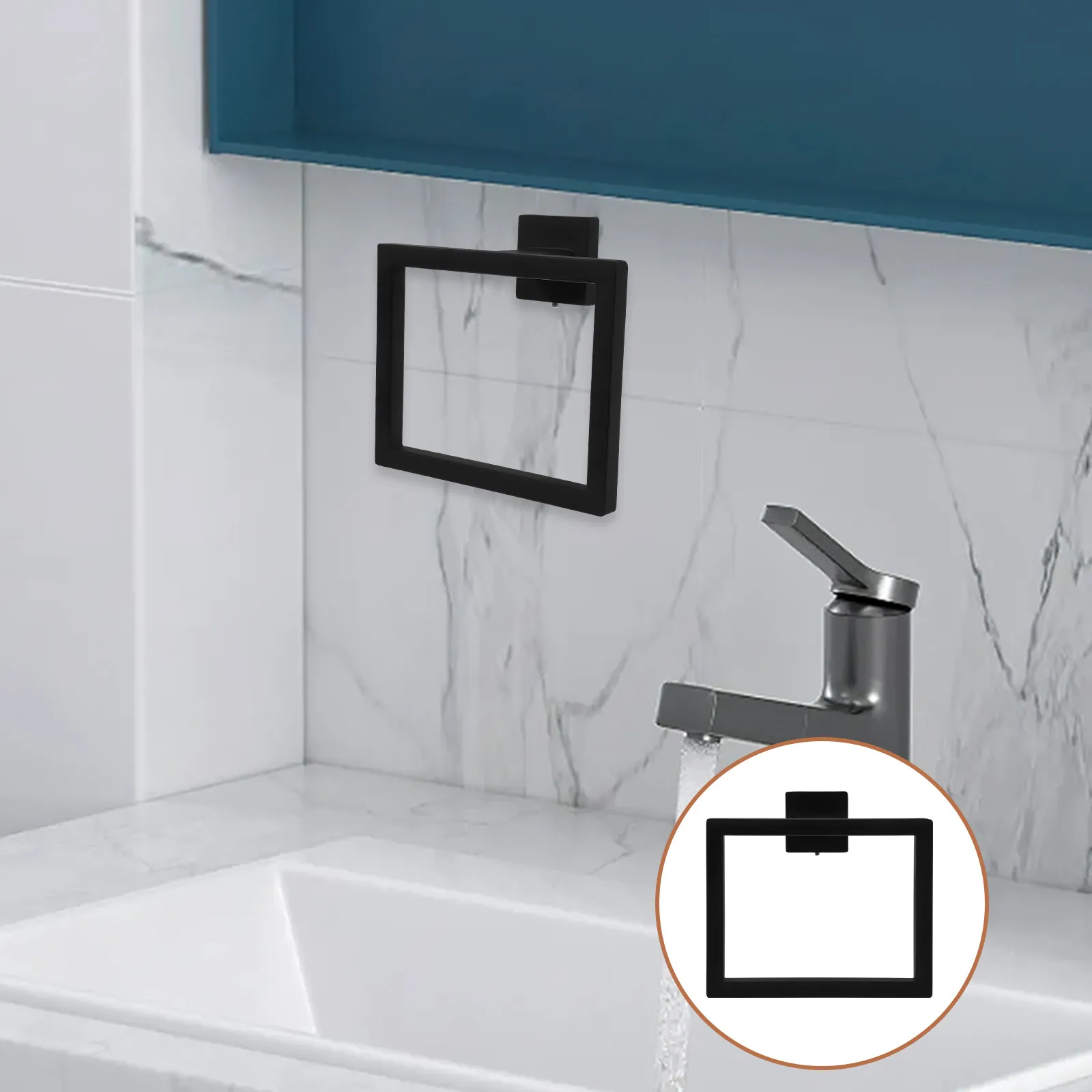 Wall Mounted Stainless Steel Towel Ring for Bathroom - Space Saving Modern Minimalist Hand Towel Holder with Heavy Duty Weight
Wall Mounted Stainless Steel Towel Ring for Bathroom - Space Saving Modern Minimalist Hand Towel Holder with Heavy Duty Weight