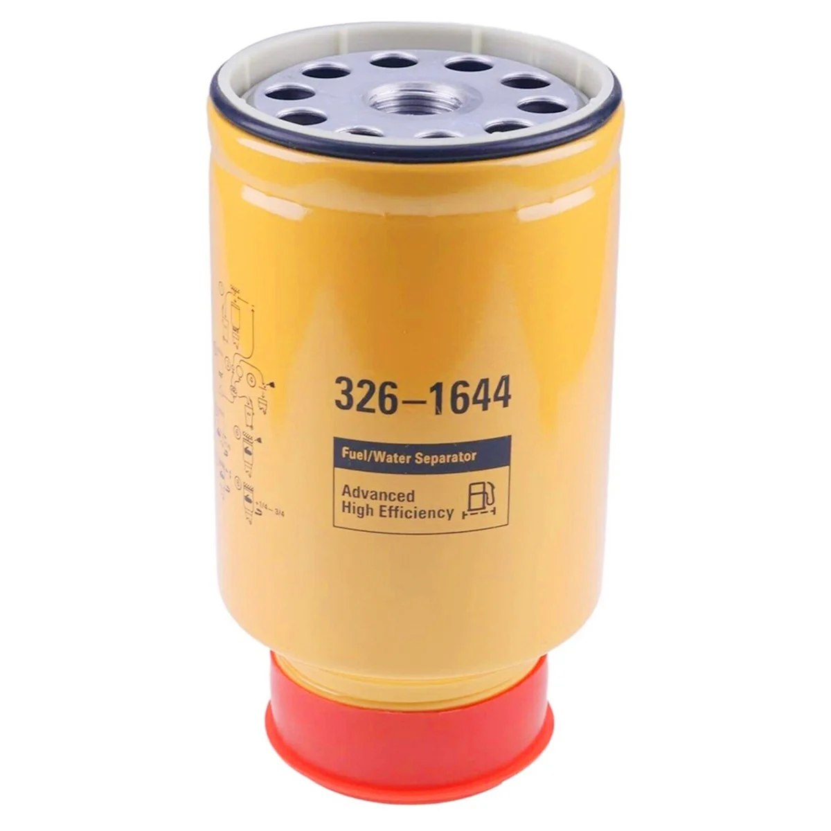 326-1644 3261644 1R0770 Diesel Oil Water Separator Filter for Caterpillar CAT 320C 320D 323D 325D 329D 330D 336D
326-1644 3261644 1R0770 Diesel Oil Water Separator Filter for Caterpillar CAT 320C 320D 323D 325D 329D 330D 336D