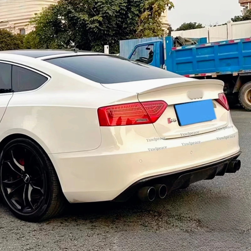 For Audi A5 4Door 2009 2010 2011 2012 2013 2014 2015 2016 ABS Plastic Primer Color Rear Trunk Lid Spoiler Wing Car Styling
For Audi A5 4Door 2009 2010 2011 2012 2013 2014 2015 2016 ABS Plastic Primer Color Rear Trunk Lid Spoiler Wing Car Styling