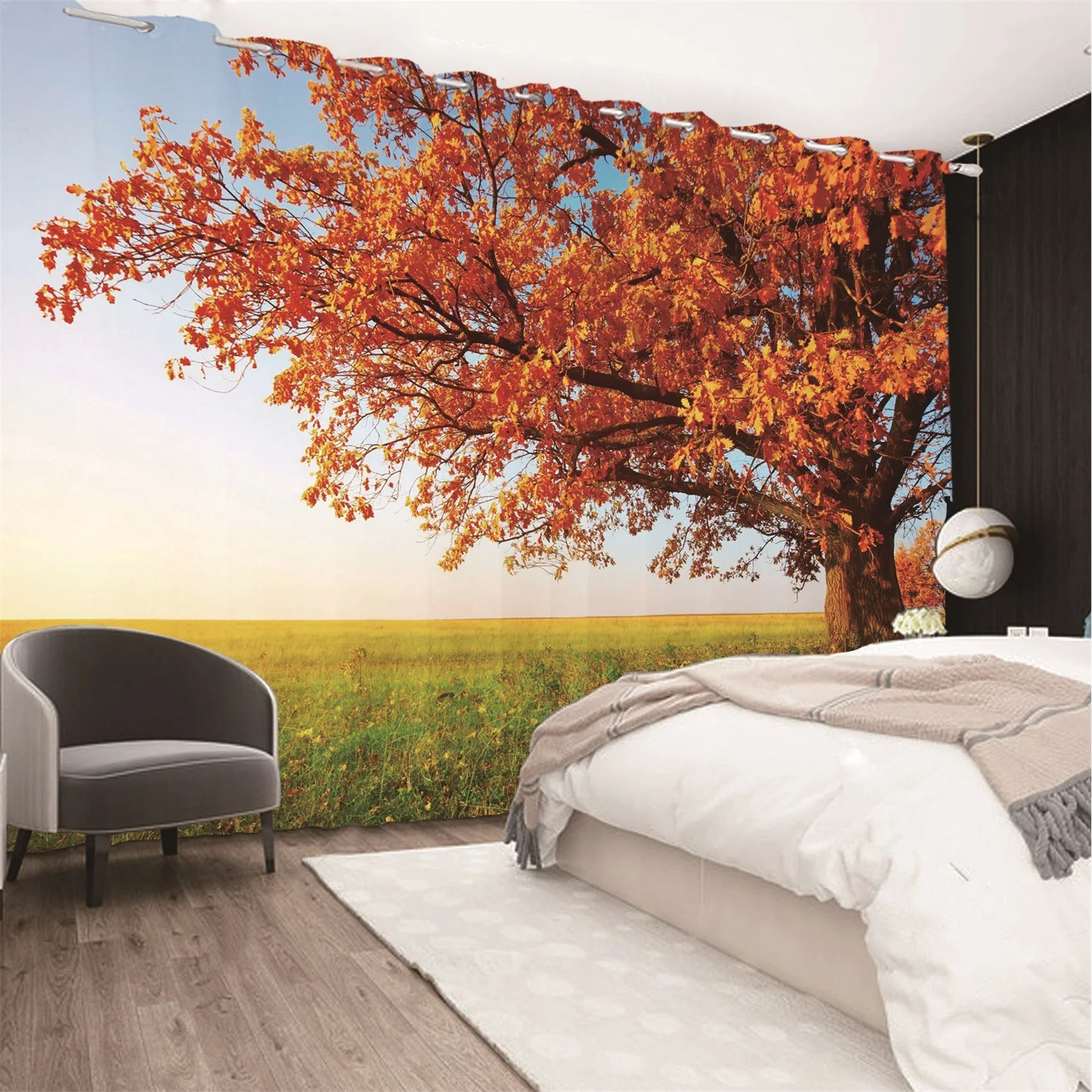 Autumn Scenic Window curtains Landscape Yellow Maple Leaves Nature Themed Blackout Drapes Home Interior Seasonal Window Decor
Autumn Scenic Window curtains Landscape Yellow Maple Leaves Nature Themed Blackout Drapes Home Interior Seasonal Window Decor