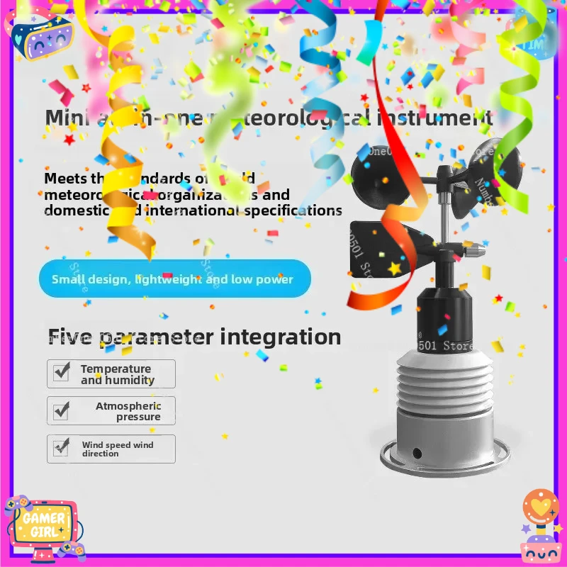 XS-FS05 Micro All in One Weather Sensor Anemometer Wind Speed Direction Sensor
XS-FS05 Micro All in One Weather Sensor Anemometer Wind Speed Direction Sensor