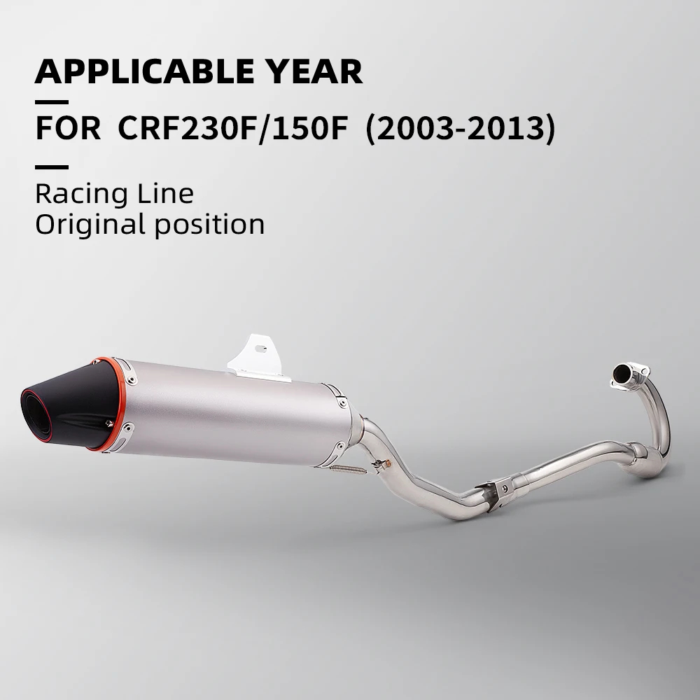 Motocross Exhaust Muffler Dirt Bike Tube Full System Front Linkage Complete System for CRF150 CRF230 CRF150F CRF230F
Motocross Exhaust Muffler Dirt Bike Tube Full System Front Linkage Complete System for CRF150 CRF230 CRF150F CRF230F