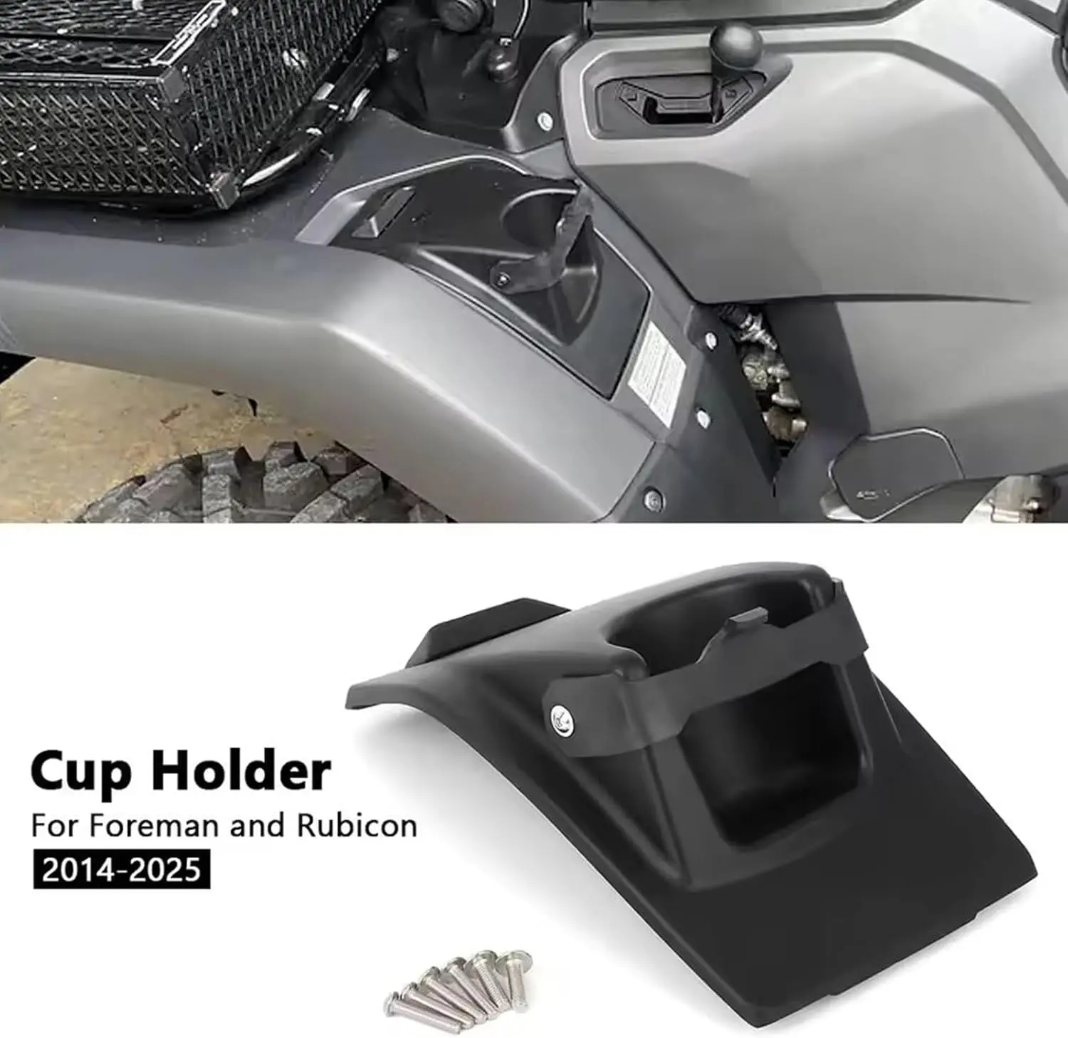 Motorcycle Black Fender Cup Holder Water Cup Holder Storage Boxes Accessories For Honda Foreman Rubicon 2014-2025
Motorcycle Black Fender Cup Holder Water Cup Holder Storage Boxes Accessories For Honda Foreman Rubicon 2014-2025