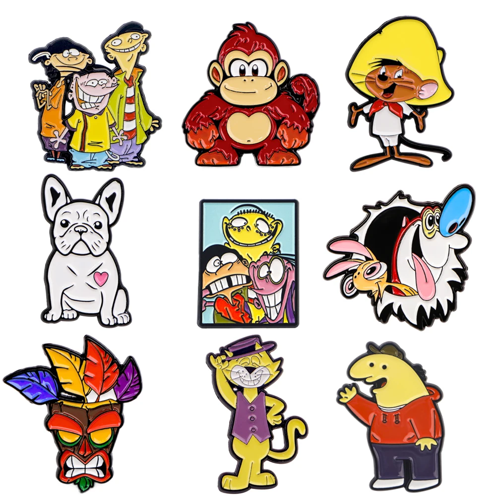Cartoon Cat Dog Lapel Pins for Backpacks Manga Briefcase Badges on Backpack Brooch for Clothes New Fashion Accessories
Cartoon Cat Dog Lapel Pins for Backpacks Manga Briefcase Badges on Backpack Brooch for Clothes New Fashion Accessories
