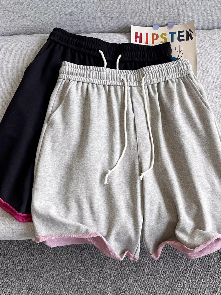 American Sle Heavyweight Loop orts Men's Summer Cuffed Color Blo Straight Leg Loose Fit Four-Five orts
American Sle Heavyweight Loop orts Men's Summer Cuffed Color Blo Straight Leg Loose Fit Four-Five orts