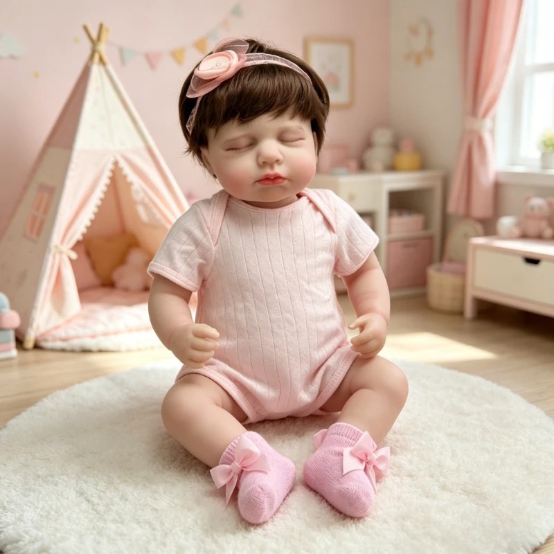 48CM Already Finished Reborn Loulou Hand-Detailed Painting with Visible Veins Lifelike Newborn Baby Reborn Dolls Toys
48CM Already Finished Reborn Loulou Hand-Detailed Painting with Visible Veins Lifelike Newborn Baby Reborn Dolls Toys
