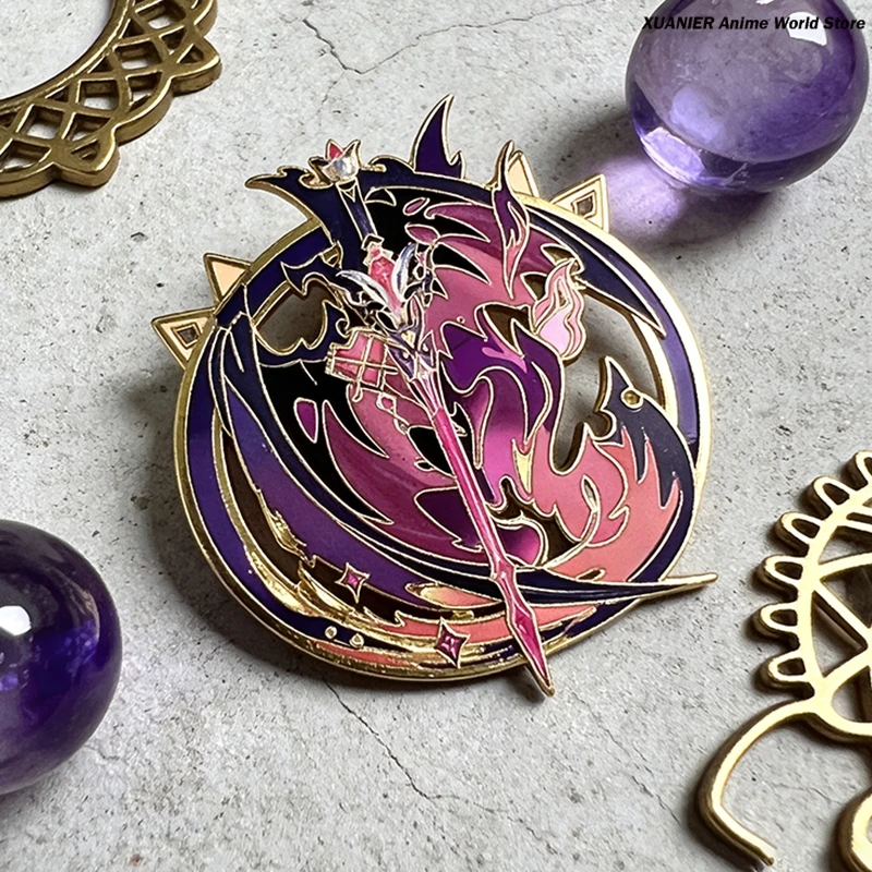 Anime Durin Genshin Impact Series Metal Badge Brooch Pins Pendant Cosplay Game Bedge Fashion Design Clothes Decoration Present
Anime Durin Genshin Impact Series Metal Badge Brooch Pins Pendant Cosplay Game Bedge Fashion Design Clothes Decoration Present