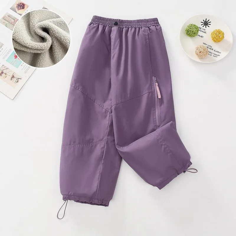 Autumn Winter Fashion Girls Pants Solid Color Thick Fleece Wide-Leg Casual Trousers For 4-14 Years Teens Girls Sweatpants
Autumn Winter Fashion Girls Pants Solid Color Thick Fleece Wide-Leg Casual Trousers For 4-14 Years Teens Girls Sweatpants
