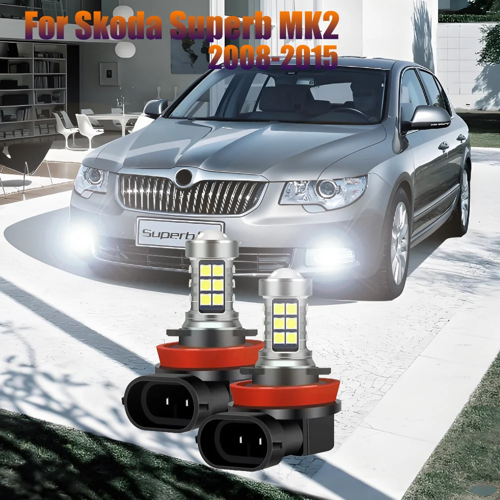 2pcs Car headlights led fog bulb For Skoda Superb MK2 2008 2009 2010 2011 2012 2013 2014 2015
2pcs Car headlights led fog bulb For Skoda Superb MK2 2008 2009 2010 2011 2012 2013 2014 2015