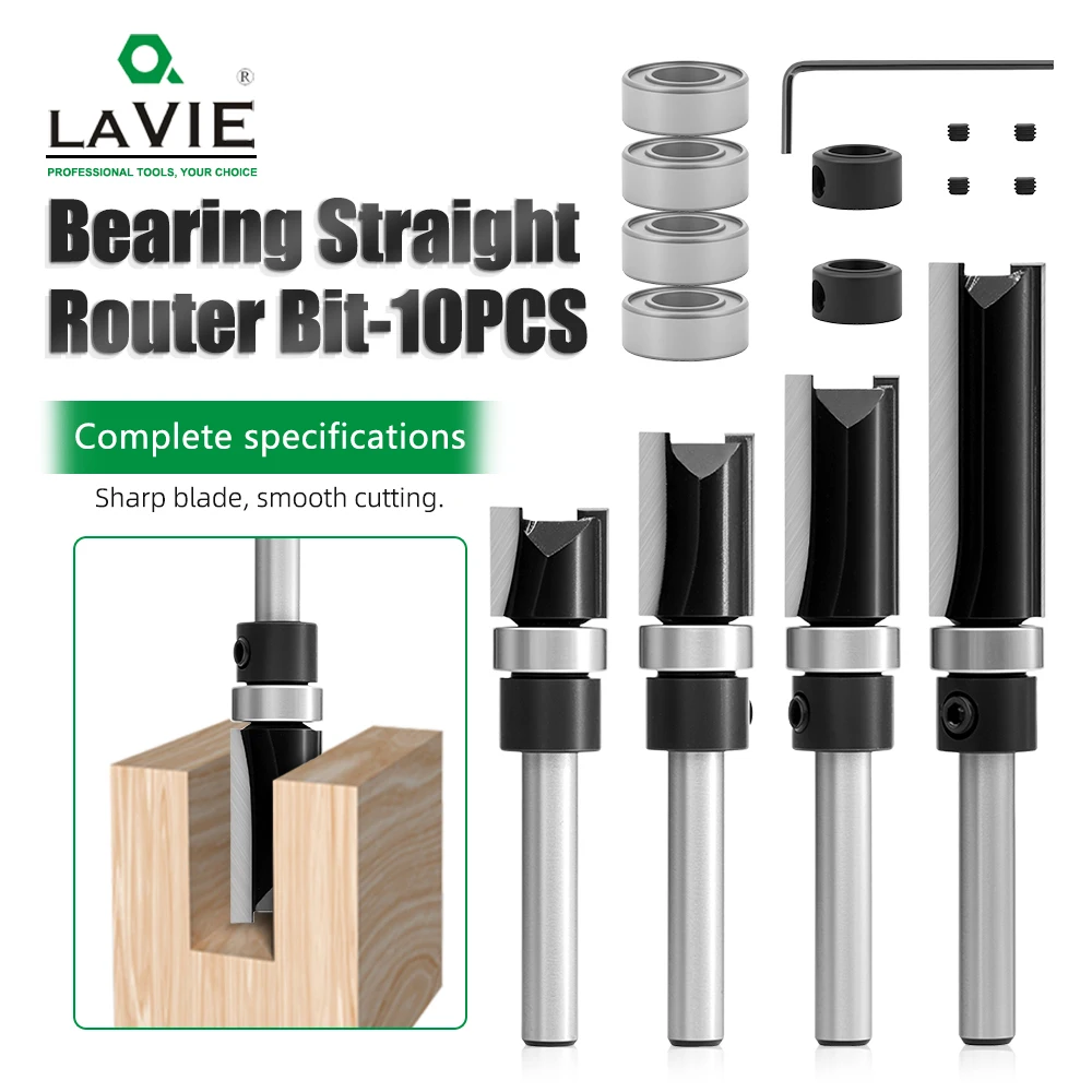 LAVIE 1/4' хвостовик, 10 шт., набор фрез с узором, деревообрабатывающие OEM-сервис
LAVIE 1/4' хвостовик, 10 шт., набор фрез с узором, деревообрабатывающие OEM-сервис