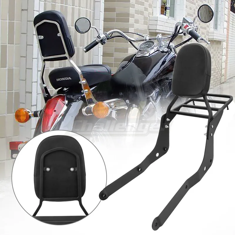 New Motorcycle Black Sissy bar Backrest Luggage Rack for Honda Shadow VT400-750 2004-2013
New Motorcycle Black Sissy bar Backrest Luggage Rack for Honda Shadow VT400-750 2004-2013