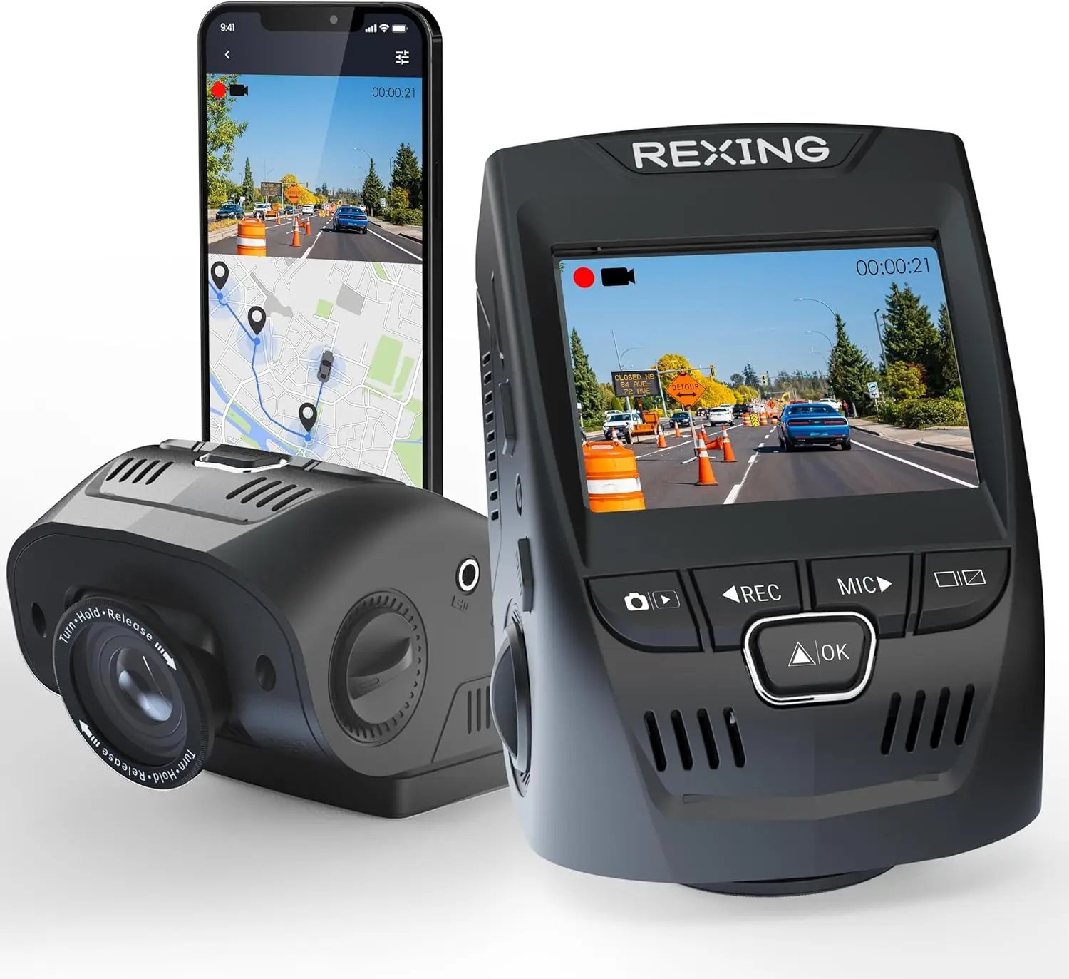 Видеорегистратор 4K Ultra HD с GPS и Wi-Fi, 170° ° Широкий угол обзора, G-сенсор, циклическая запись, суперконденсатор
Видеорегистратор 4K Ultra HD с GPS и Wi-Fi, 170° ° Широкий угол обзора, G-сенсор, циклическая запись, суперконденсатор