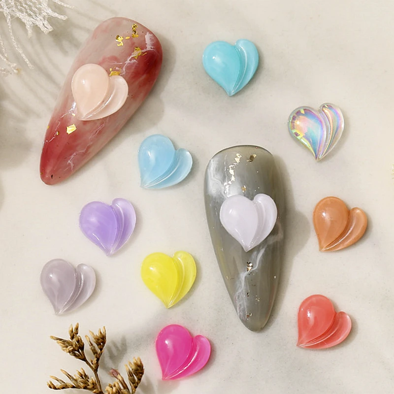 50PCS 8MM Peach Heart Lovely Stereo Nail Charms Flatback Jewelry Aurora Resin Stone DIY Nail Art Decorations Rhinestone Parts
50PCS 8MM Peach Heart Lovely Stereo Nail Charms Flatback Jewelry Aurora Resin Stone DIY Nail Art Decorations Rhinestone Parts