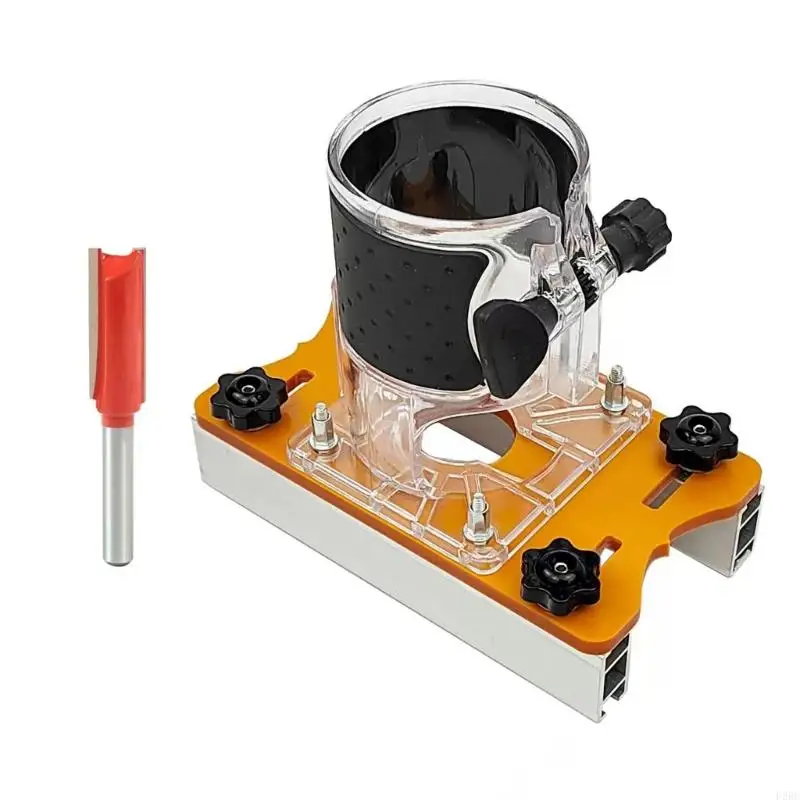 F26C Compact Wood Trimmer Router Base 2 in 1 Designs Multifunctional Palms Router Base 16cm for Cabinet & Furniture Slotting
F26C Compact Wood Trimmer Router Base 2 in 1 Designs Multifunctional Palms Router Base 16cm for Cabinet & Furniture Slotting