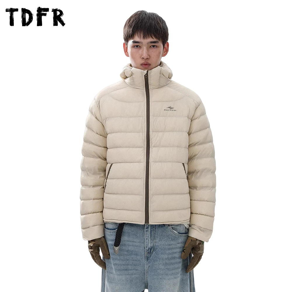 Contrast Paneled Down Jacket Mens Winter Warm Safari Style Loose Drawstring Hem Hooded Long Sleeve Padded jacket Man
Contrast Paneled Down Jacket Mens Winter Warm Safari Style Loose Drawstring Hem Hooded Long Sleeve Padded jacket Man